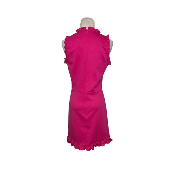 Amanda Uprichard fuchsia sleeveless sheath dress size Large - Picture 10 of 12